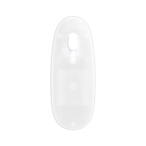 LED Vibrating Straight Cock with Balls - 20 cm - Transparent RealRock