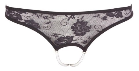 Lace String Pearls black S ORION