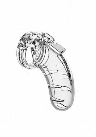 Model 03 - Chastity - 4.5"" - Cock Cage - Transparent SHOTS