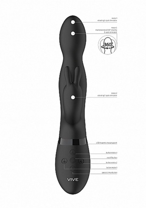 Niva - 360degrees Rabbit - Black SHOTS