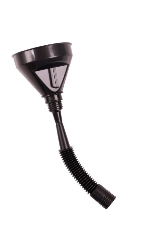 Open Mouth Gag Head Harness with Funnel - Black SHOTS