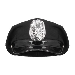 Police Costume - S/M - Black S-Line