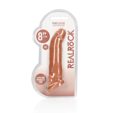 Przedłużka na penisa RealRock TPE 22 cm RealRock