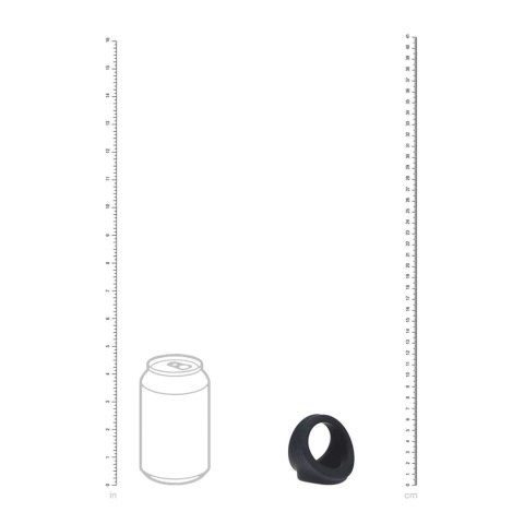 Silicone Cock and Ball Harness - Black Levelz