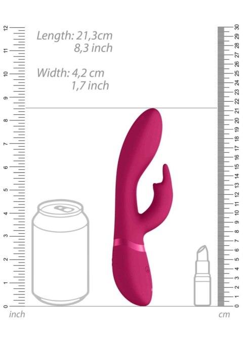 Wibrator-Zosia - Classic G-Spot Rabbit - Pink SHOTS