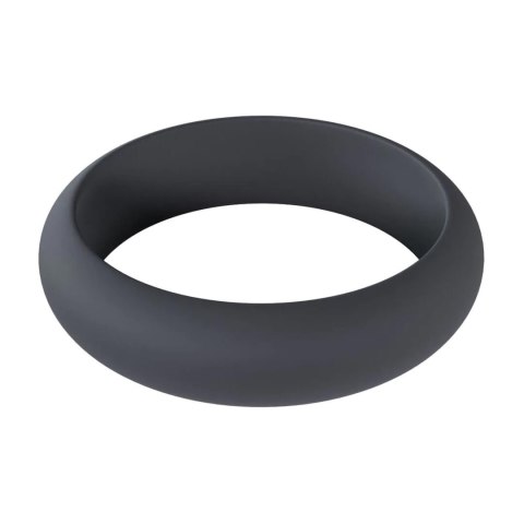 Wide O Silicone Cockring - XXL - 55mm - Black Levelz