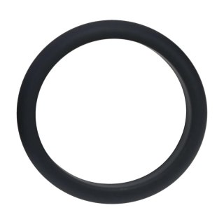 Wide O Silicone Cockring - XXL - 55mm - Black Levelz