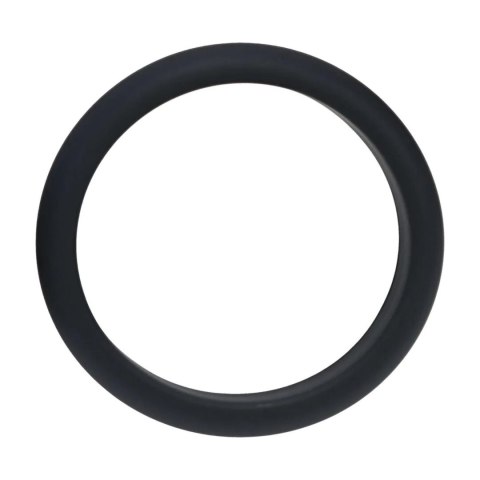 Wide O Silicone Cockring - XXL - 55mm - Black Levelz