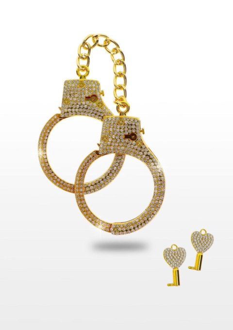 Diamond Wrist Cuffs Gold Gold SCALA