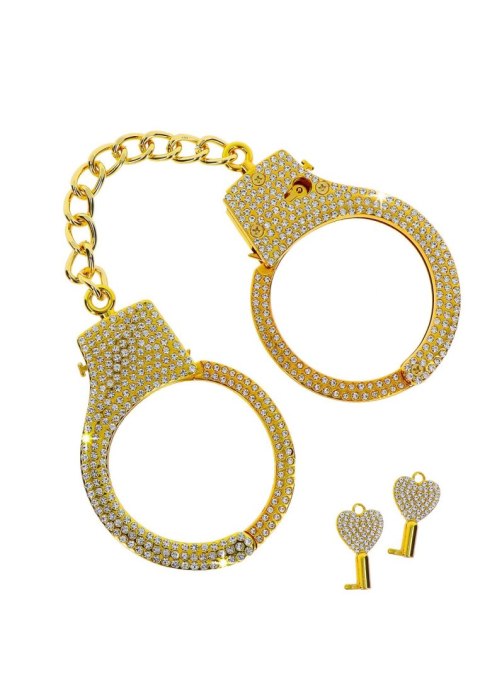 Diamond Wrist Cuffs Gold Gold SCALA
