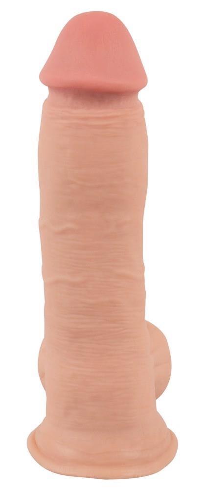 Dildo realistyczne Nature Skin z ruchomą skórą 19,9 cm TPE Nature Skin