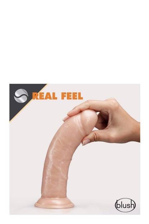 Dildo samonawilżające Blush Dr Skin 20 cm TPE Blush