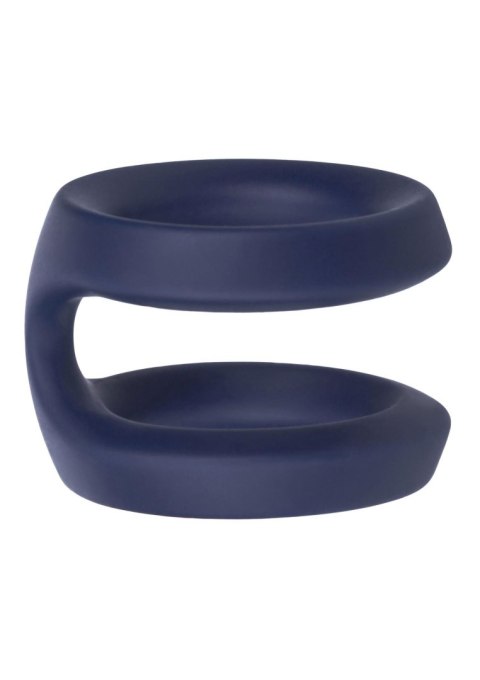 Pierścień erekcyjny Viceroy Dual Ring silikonowy niebieski CalExotics