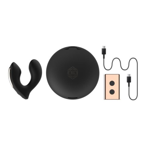 Rosy Gold - Wearable Vibrator with Luxury Charging Case - Black ONE-DC B.V.