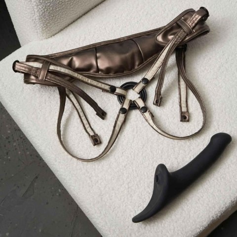 Uprząż Strap on me Desirous z ekoskóry regulowana Strap-on-me