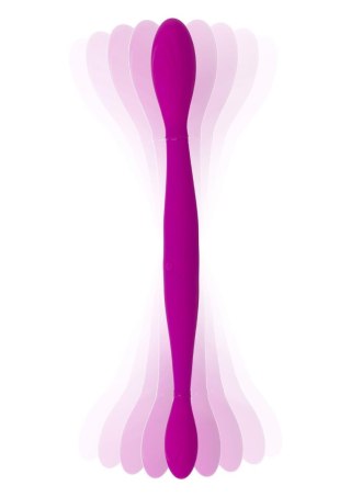 Wibrator podwójny Infinity ToyJoy silikonowy różowy USB 37 cm TOYJOY