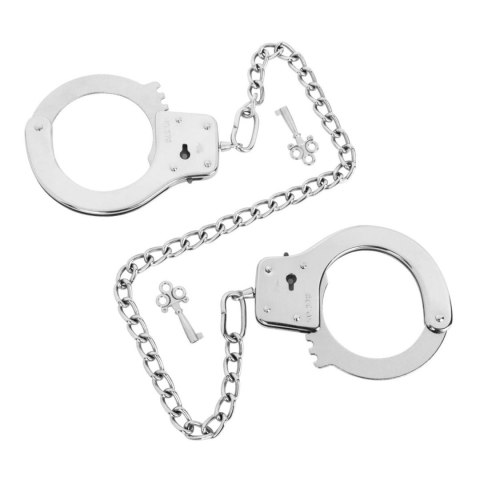 Kajdanki metalowe Bedroom Fantasies z kluczykami Bedroom Fantasies