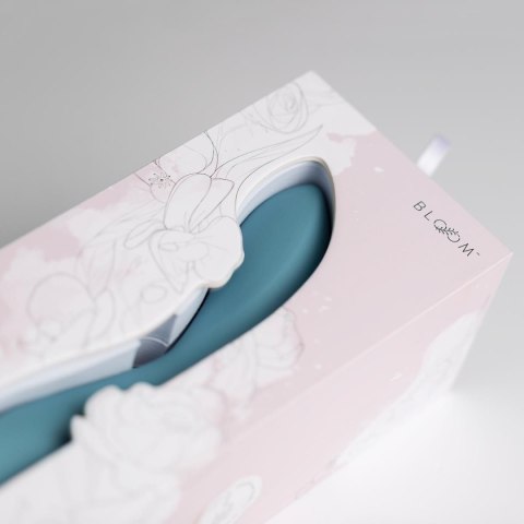 Wibrator punktu G Rose Bloom niebieski USB 20 cm Bloom