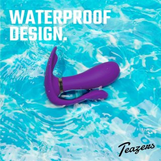 Wibrator punktu G Teazers Purple Pleaser fioletowy z pilotem Teazers