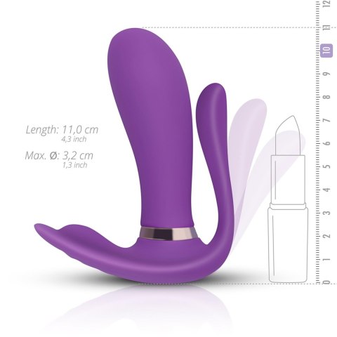Wibrator punktu G Teazers Purple Pleaser fioletowy z pilotem Teazers