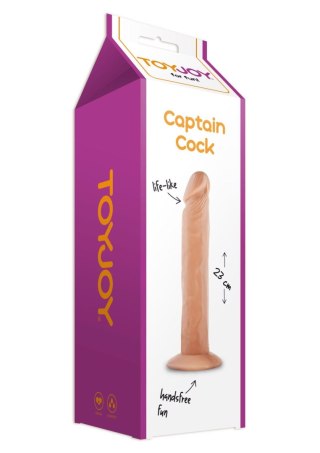 Captain Cock 23 cm Dong Light skin tone SCALA