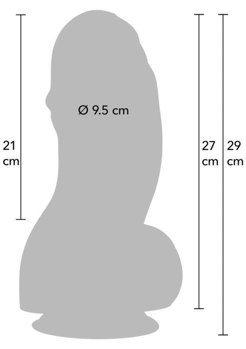 Fat Boys Dildo PVC 27 cm SCALA