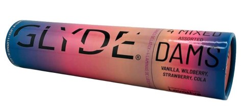GLYDE Dams Dental DamsMix x4 GLYDE