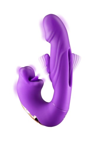 Kissy 3-in-1 Rabbit Vibrator purple Yoba