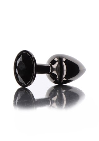 Korek analny Taboom z diamentem czarny 8.2 cm Taboom