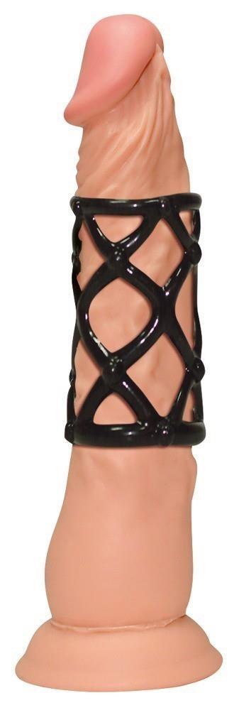 Nakładka na penisa You2Toys czarna TPE 6 cm You2Toys