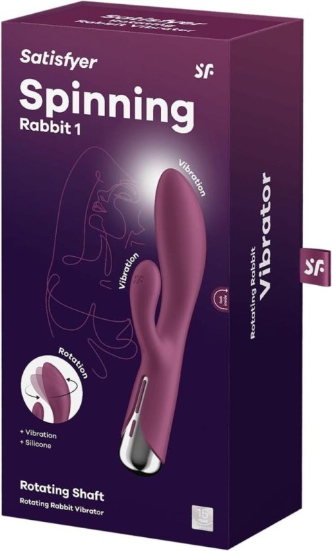 Satisfyer Spinning Rabbit 1 Red Satisfyer - Triple A Marketing GmbH