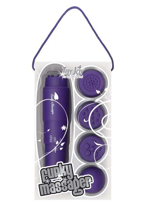 Stymulator łechtaczki Funky Massager ToyJoy fioletowy TOYJOY