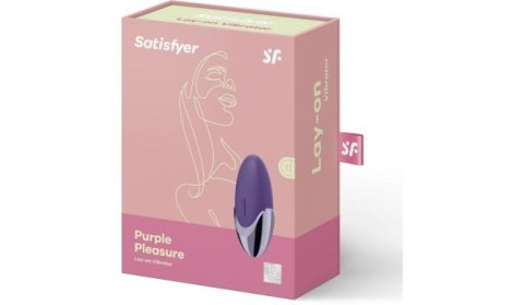 Wibrator - Purple Pleasure Lay-on Vibrator Satisfyer - Triple A Marketing GmbH