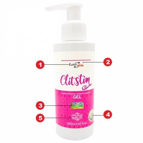 Żel-LSTIM CLIT STIM GEL 150ml NEXT LEVEL Sp. z o.o.