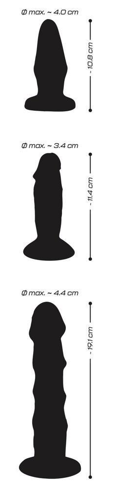 3pc dildo set ORION