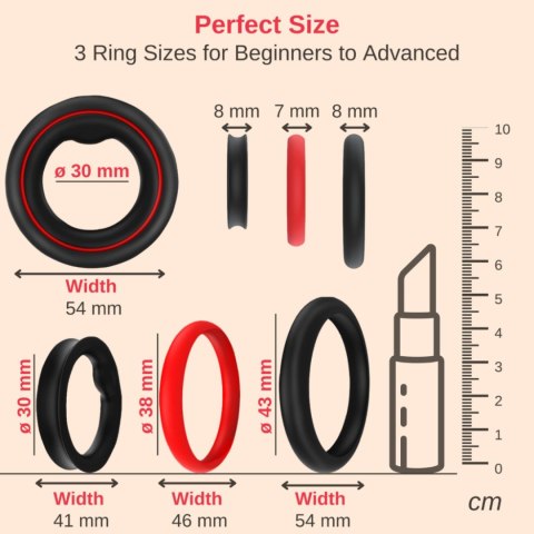 Cockring - Nappex™ Fuego - Premium Cockrings (10 Languages) Intimate Distribution