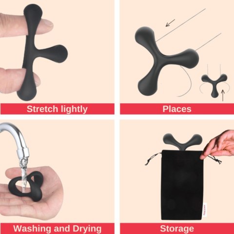 Cockring - Nappex™ Jari - Premium Cockrings (10 Languages) Intimate Distribution