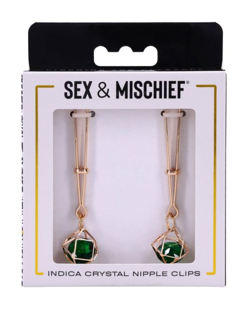 Crystal Nipple Clips TONGA
