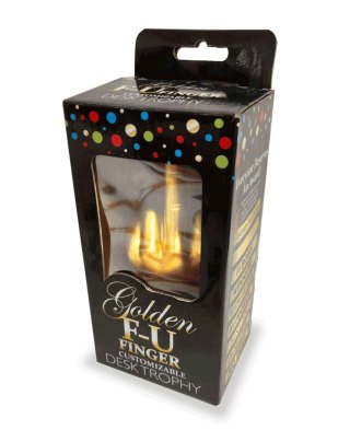 Golden F-U Finger Trophy Intimate Distribution