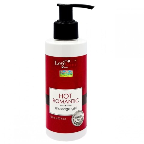 HOT ROMANTIC 150ml ROZGRZEWAJĄCO STYMULUJĄCY ŻEL DO MASAŻU LoveStim