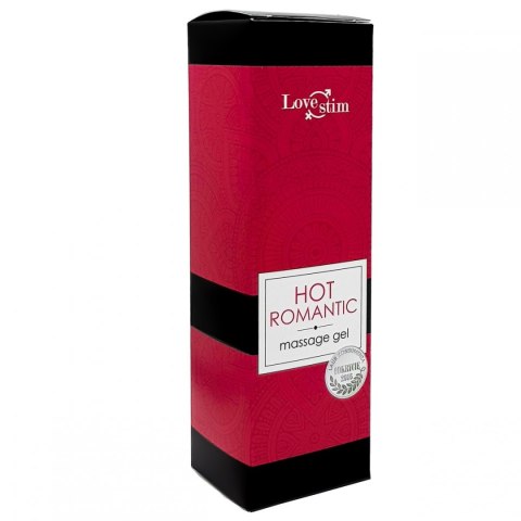 HOT ROMANTIC 150ml ROZGRZEWAJĄCO STYMULUJĄCY ŻEL DO MASAŻU LoveStim