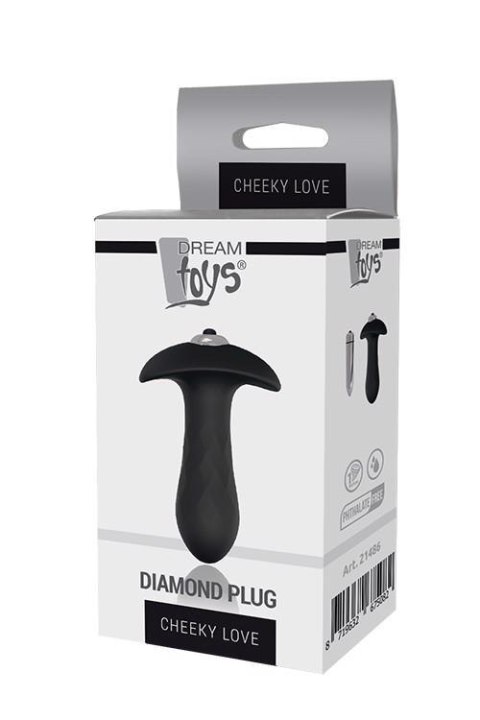 Korek analny wibrujący Cheeky Love silikonowy single speed 3 cm Dream Toys