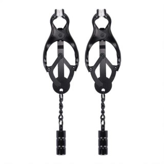 Me You Us Clover Nipple Clamp Black ABS - Intimate Distribution (dystrybutor)