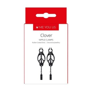 Me You Us Clover Nipple Clamp Black ABS - Intimate Distribution (dystrybutor)