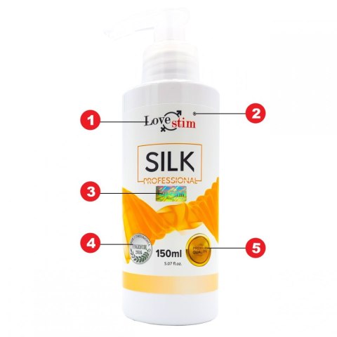 SILK PROFESSIONAL 150ml LUBRYKANT WYJĄTKOWO NAWILŻAJĄCY LoveStim