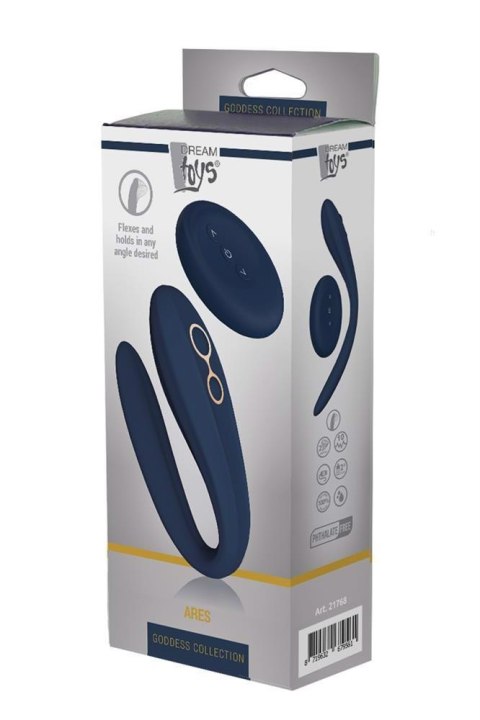 Wibrator zginany Ares Dream Toys ze zdalnym sterowaniem Dream Toys