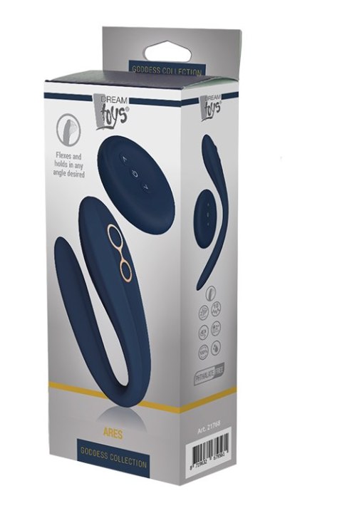 Wibrator zginany Ares Dream Toys ze zdalnym sterowaniem Dream Toys