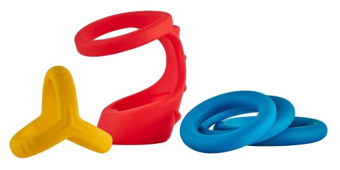 Zestaw pierścieni silikonowych Dream Toys Long Play Love Set Dream Toys