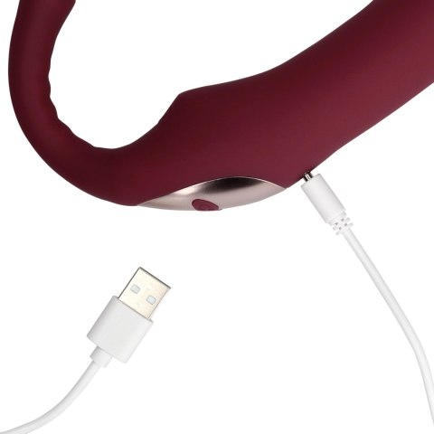 Bendable Vibrating Strapless Strap-on SHOTS