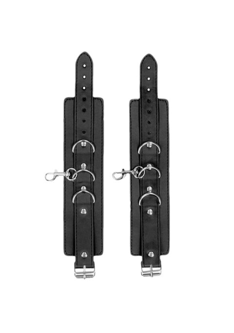 Bonded Leather Collar With Hand Cuffs SHOTS